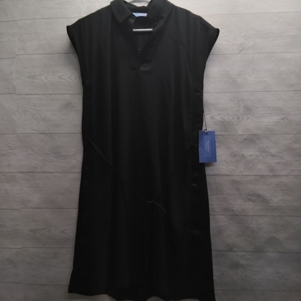 Vera‎ Wang black Shirt Dress NWT